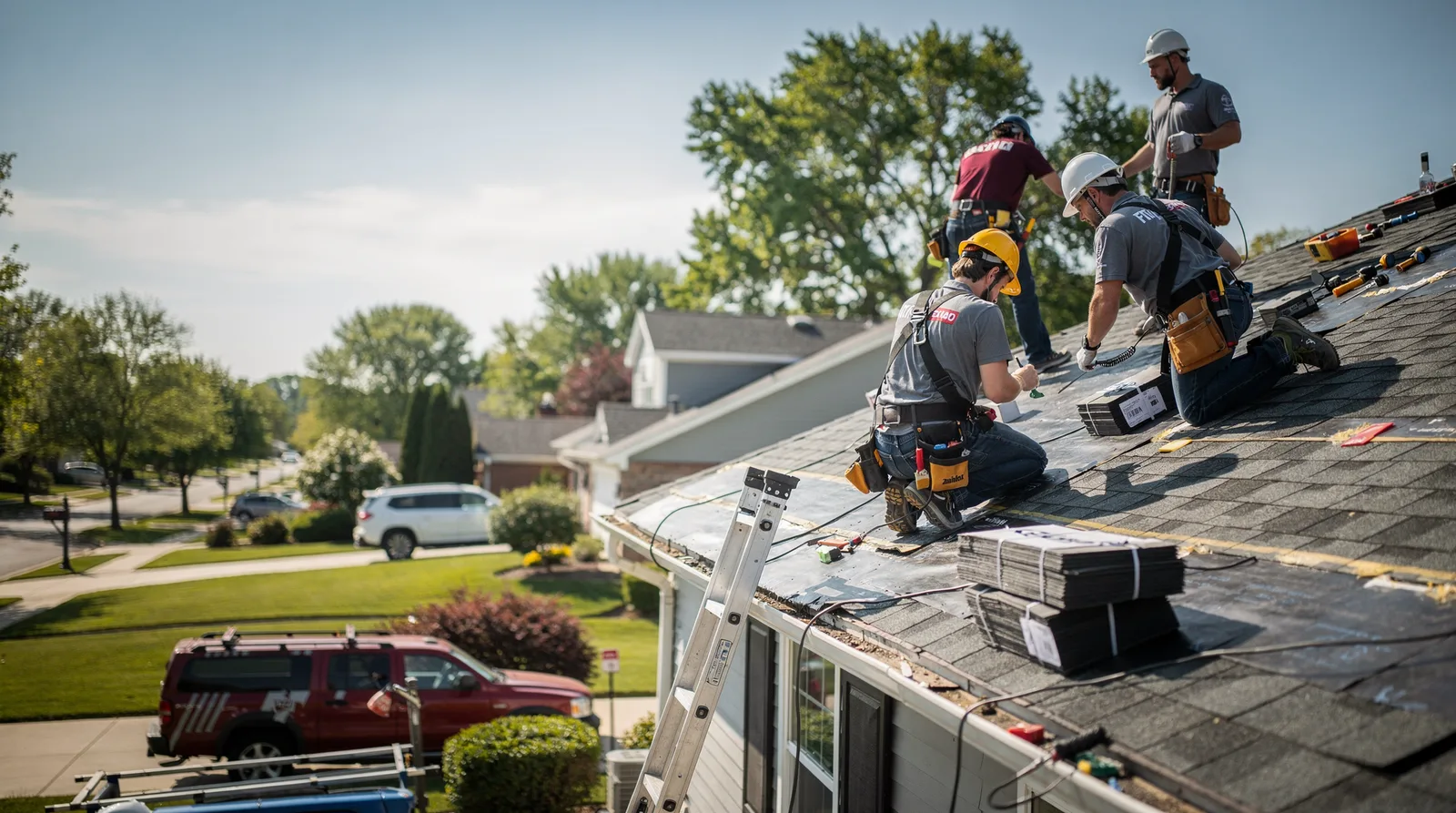 Roof Repair in Roxana, IL around you